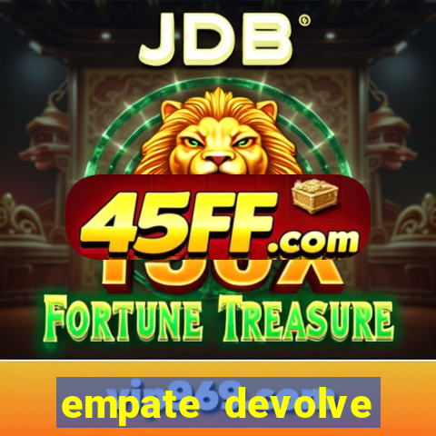 empate devolve aposta como funciona